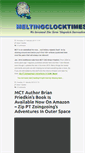 Mobile Screenshot of meltingclocktimes.com